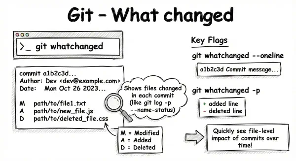 Git - What changed