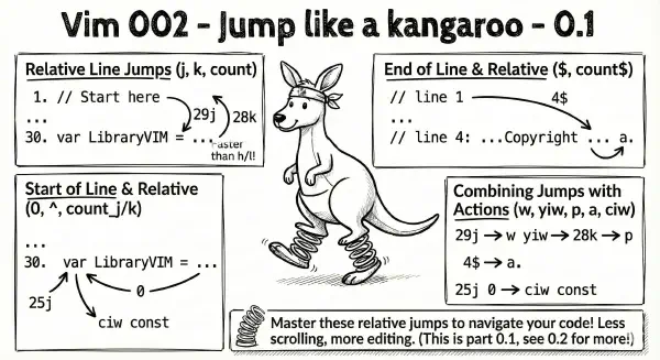 Vim 002 - Jump like a kangaroo - 0.1